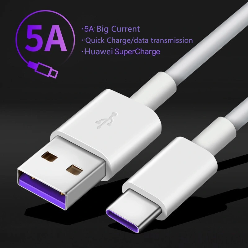 USB Type C Cable Quick Charge USB-C Fast Charging Mobile Phone Data Cable 3A