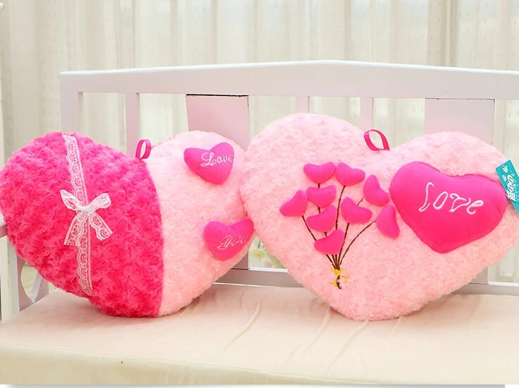 Love Shape Romantic and Beautiful Pillows