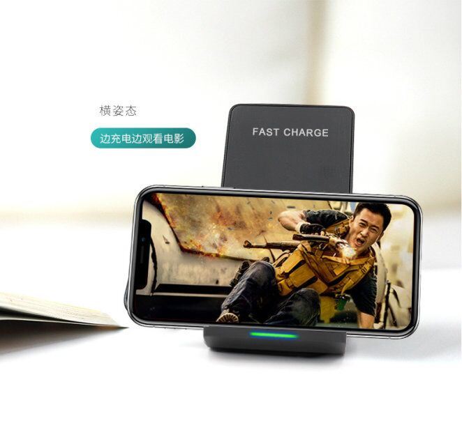 New Qi Standard Mobile Phone Wireless Charger for Samsung iPhone X