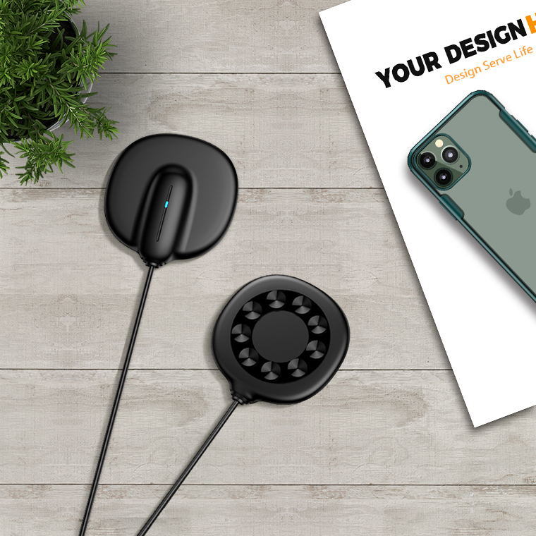 Tongyinhai Portable Qi Wireless Charger Fast Charging Receiver Pad Compatible for All Qi Standard Devices