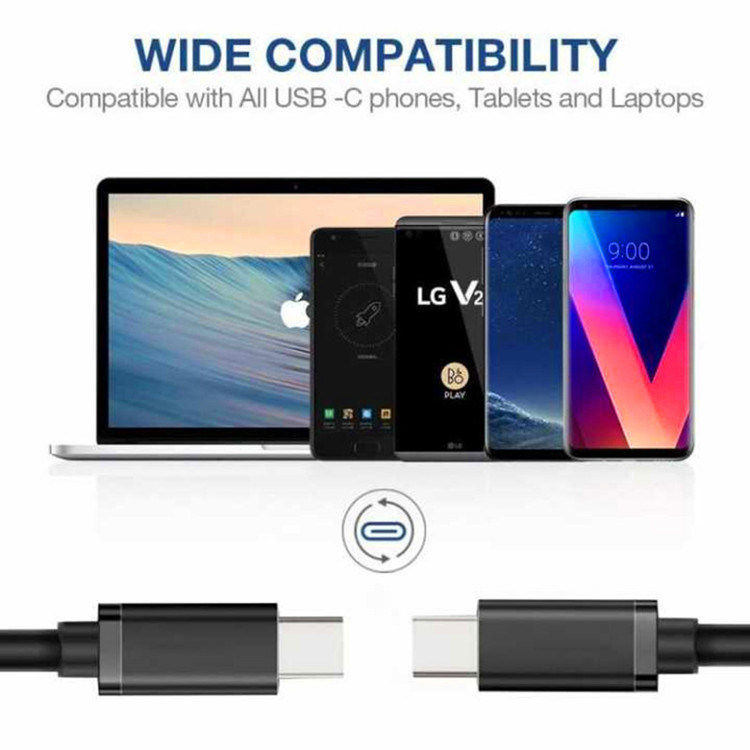 Multi-Function Charger Cord 18W Pd Charging Data Cable Fast Charger USB-C-8pin Type-C Pd E- Mark Cable