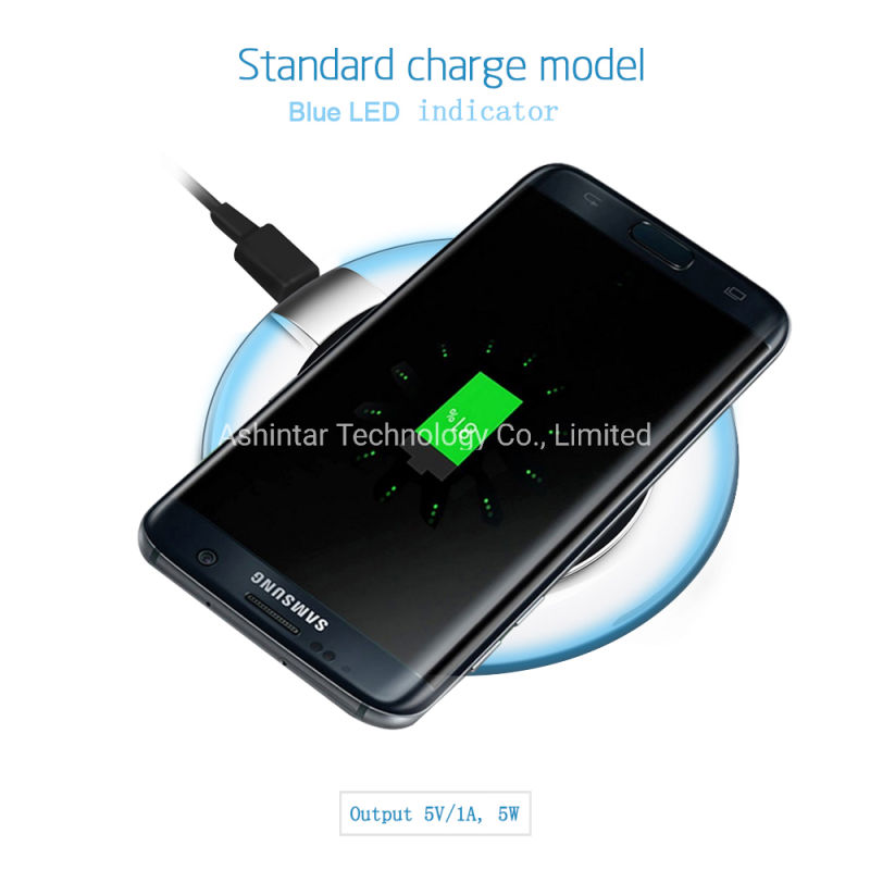 Crystal Appearance Fast Wireless Charger for Mobile Phones