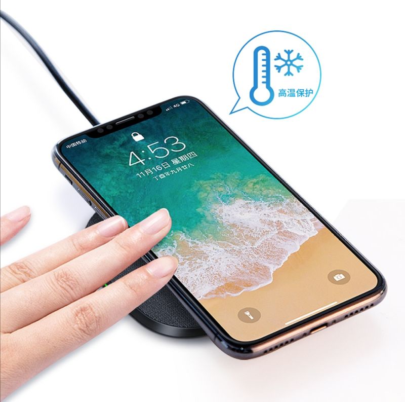 10W Transmitter Qi Wireless Fast Charger for iPhone and Airpods