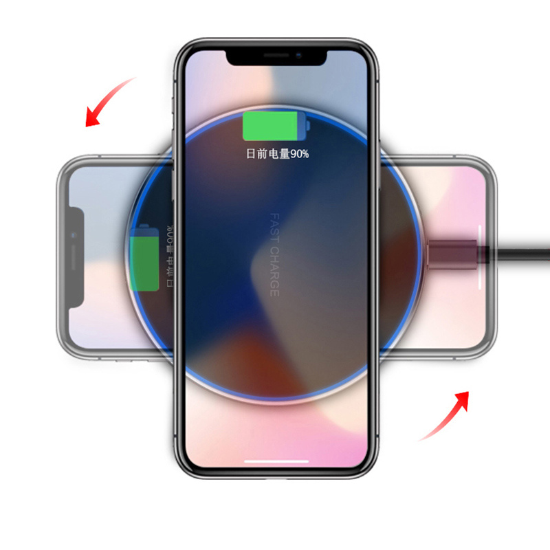 Fast Wireless Charging 10W 15W Qi Wireless Charger