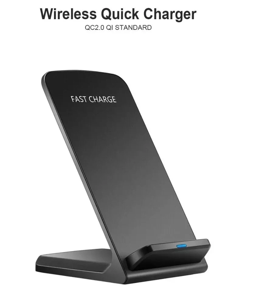 2020 New Arrivals Amazon Anker 10W Wireless Charger Stand, Type-C Qi-Certified Wireless Charger for Galaxy S9 S10 for iPhone 11