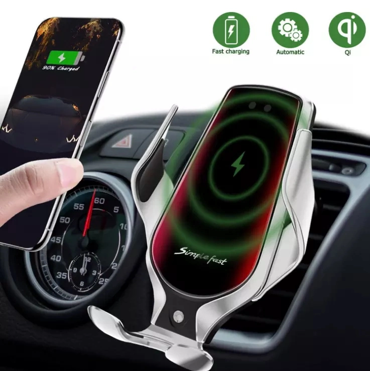 Wireless Charger New Arrival Smart Sensor Car Wireless Charger 10W 7.5W 5W Fast Car Wireless Charging Mobile Phone Car Holder Chargers R3