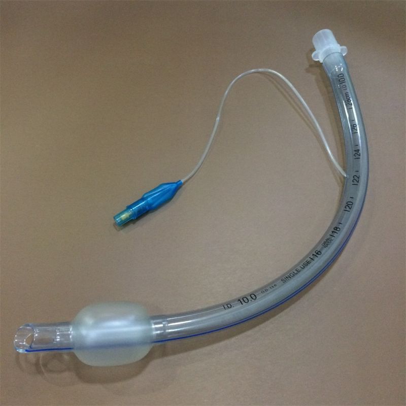 Endotracheal Tube with Cuff or Without Cuff for Different Sizes (Low Pressure and High Volume)