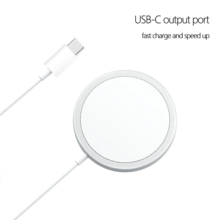 Factory Wholesale 15W Magnetic Fast Wireless Charger iPhone 12 Magsafe Charger