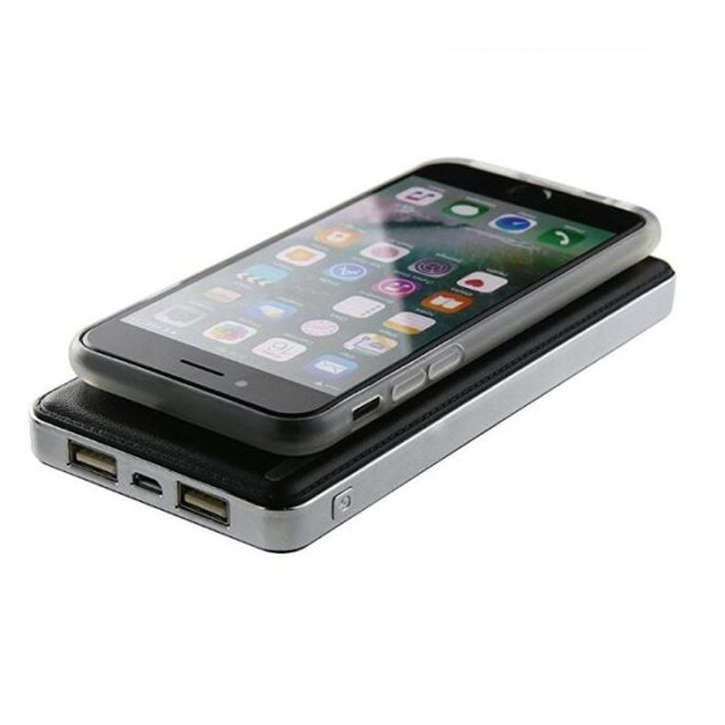 Quick External Charger Qi Wireless Phone Battery USB Power Bank