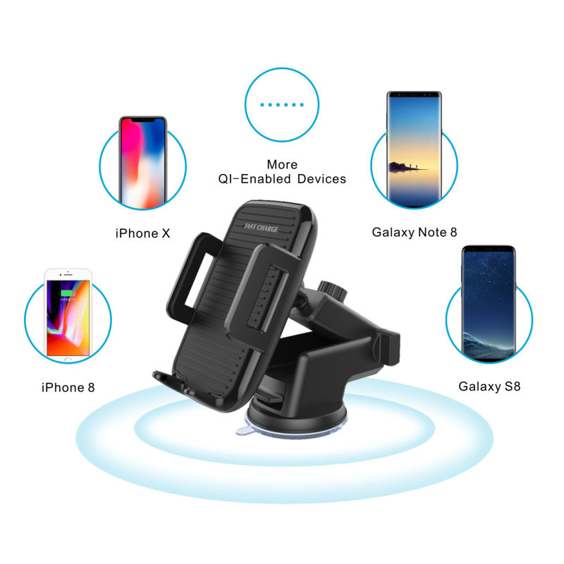 2018 New Arrival Car Charger Holder Smart Custom USB Car Charger Car Magnetic Wireless Charger