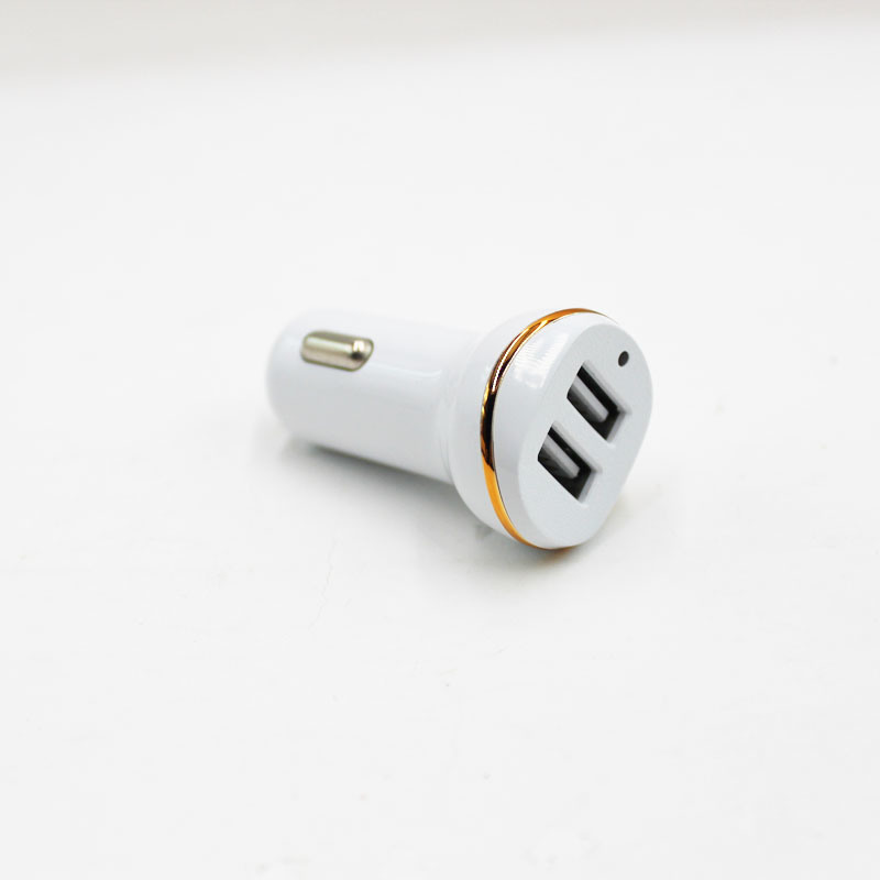 High Quality 5V 2.1+1A Fast Car Charger Dual USB Fast Charging Phone Charger