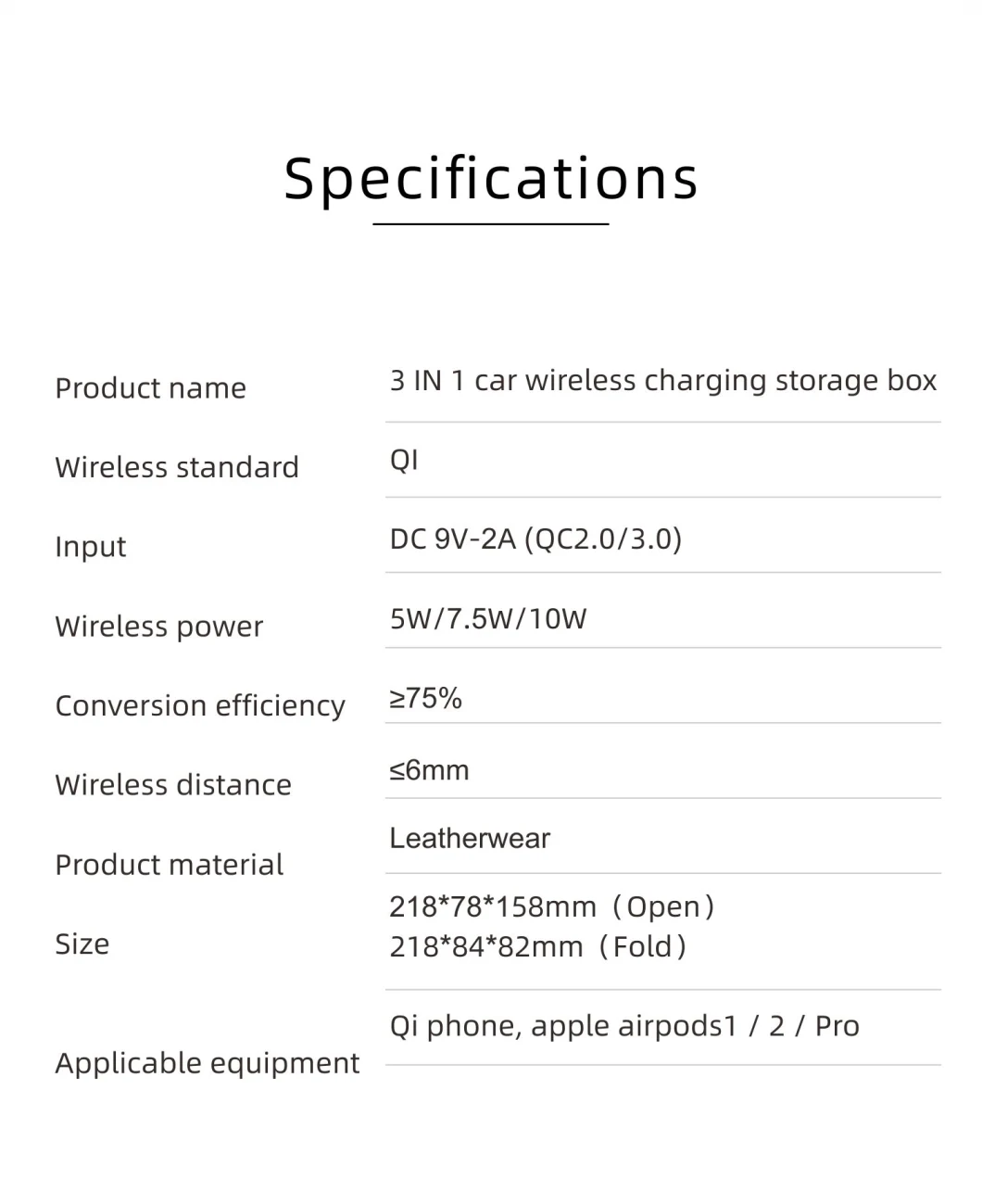 Alibaba Tesla Model 3 Phone Clock Station 10W Wireless Charger