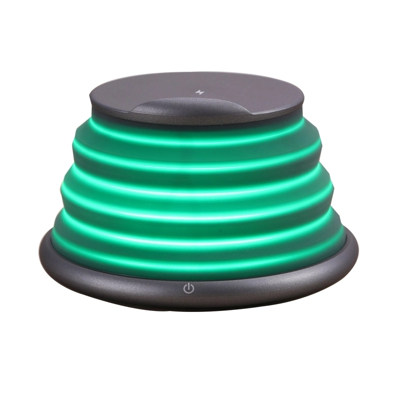 Kingmaster F200 Phone Stand Wireless Charger Fast 10W Wireless Charger with Mood Light