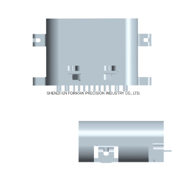 PCB Mount USB 3.1 Type C Male SMT Jack Solder for Quick Charging