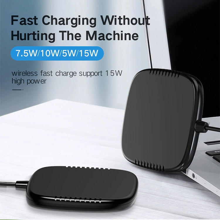 Tongyinhai Factory Supply Mini Wireless Phone Fast Charger Portable 15W for iPhone 12 Wireless Charger Phone