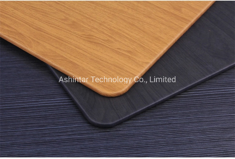Ultra Thin Desktop Mobile Phone Fast 10W Wooden Qi Mousepad Wireless Charger