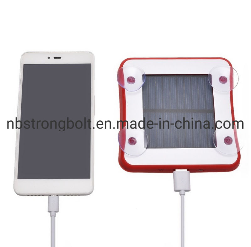 Solar Powered Portable Outlet Solar Power Bank USB Charger