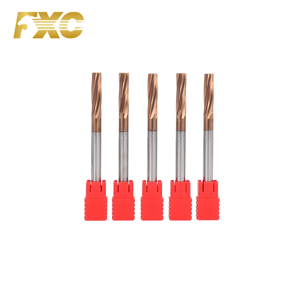 6 Flutes Cemented Carbide Reamer Hand Reamers Tool