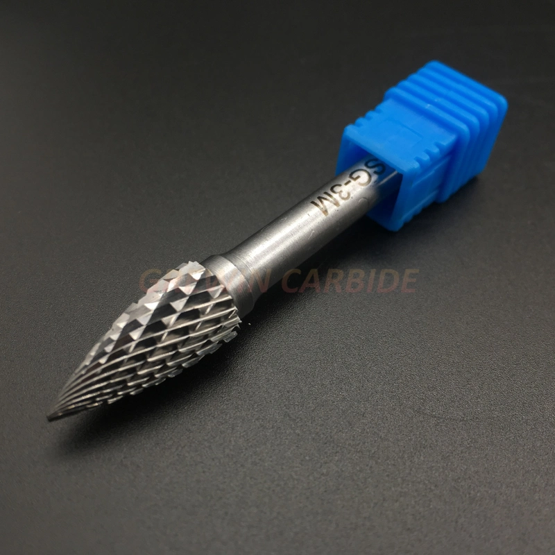 Gw Carbide - Tungsten Carbide Superior Rotary Burrs / Carbide Tipped / Spherical Egg Shape / Saw Blades Tips Type C
