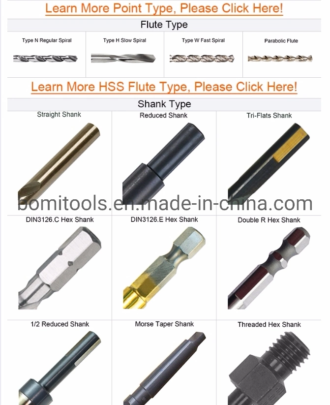 2021 Clearance Sale HSS Drill Bits Factory Customized DIN345 Morse HSS Taper Shank Twist Drill Bit