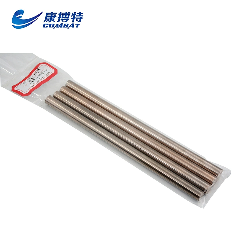 Tungsten-Copper Alloy Rod, Wcu Round Bar, Wolfram Copper Tungsten Rod for Electrodes