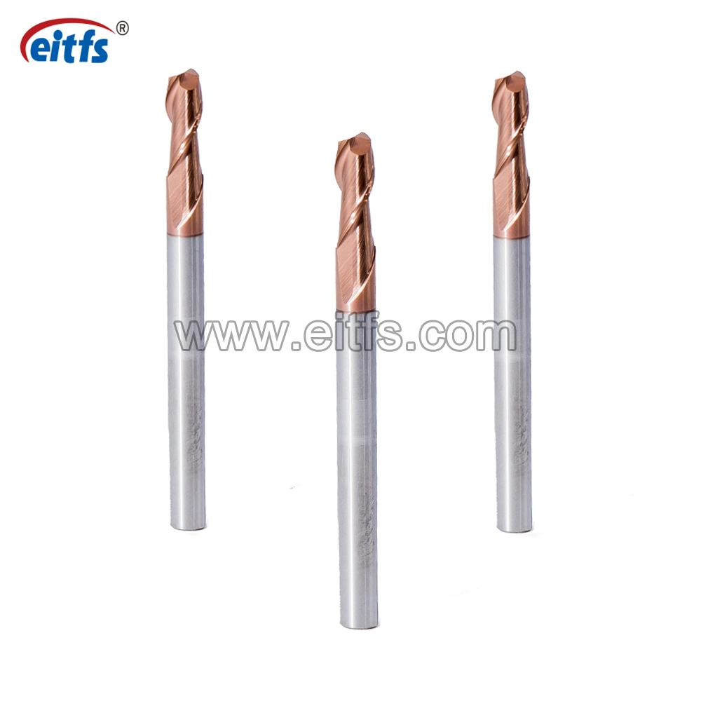 2 Flutes Solid Carbide Flat End Mill HRC55 Milling Cutters