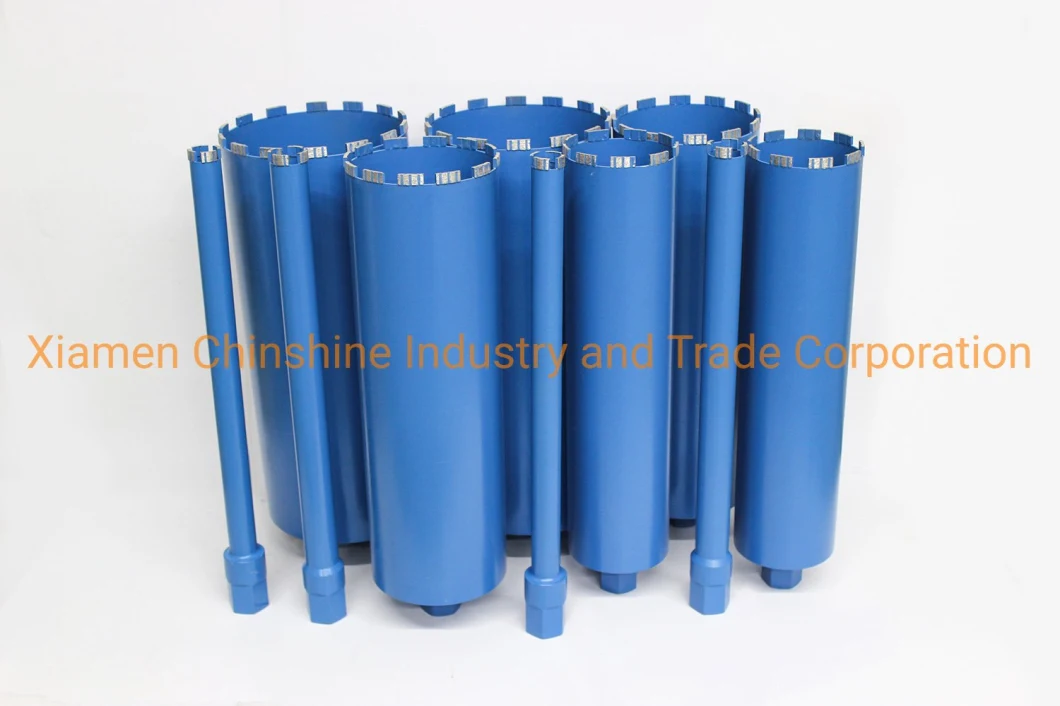 Brazed Arix Diamond Core Drill Bit for Concrete with Dry Wet Cutting