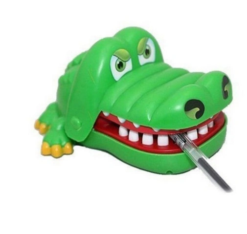 New Creative Small Size Crocodile Mouth Dentist Bite Finger Game