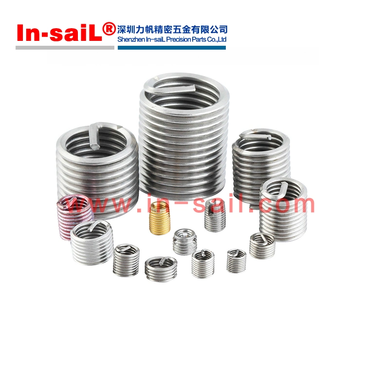 China Customized Helical Coil/Threaded Insert/Wire Thread Inserts for Aluminium