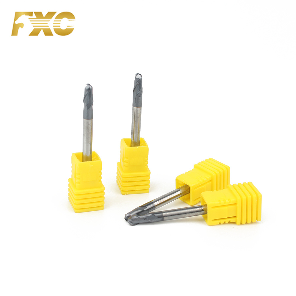 HRC45 2flutes Carbide Metaled Ball Nose End Mill