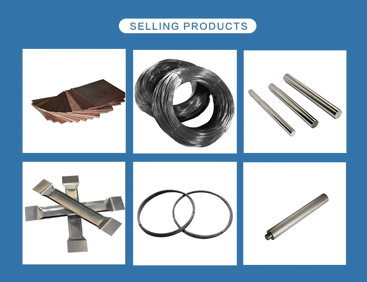 Manufacturer Supplies 99.95% Pure Tungsten Bars, Sintered Tungsten Bars for Steel Making