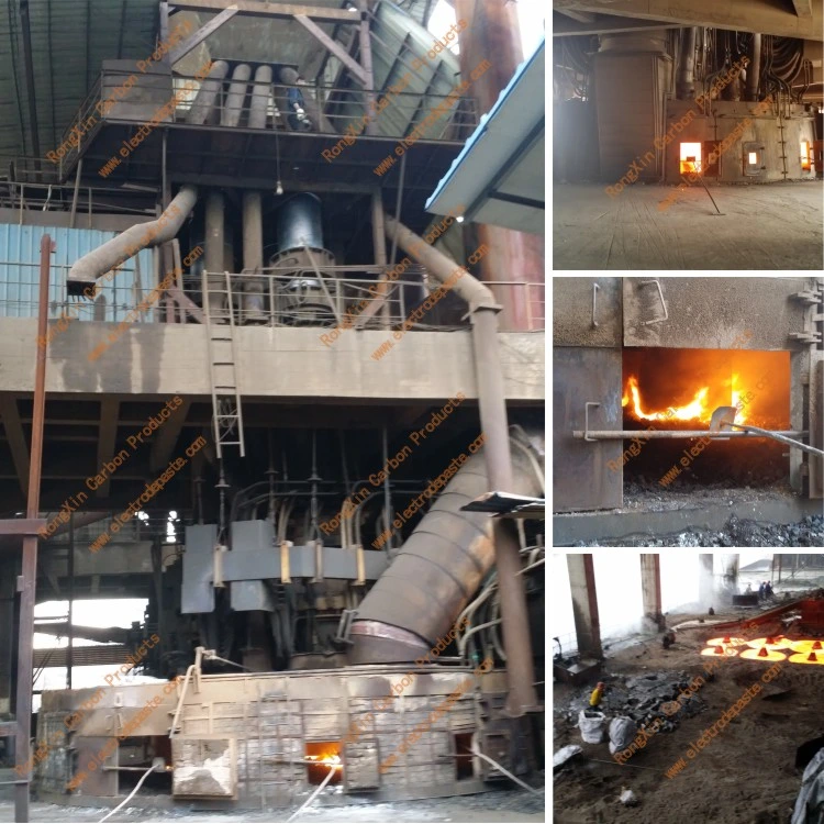 Calcium Carbide Furnaces Used Electrode Paste for Silico Manganese Smelting
