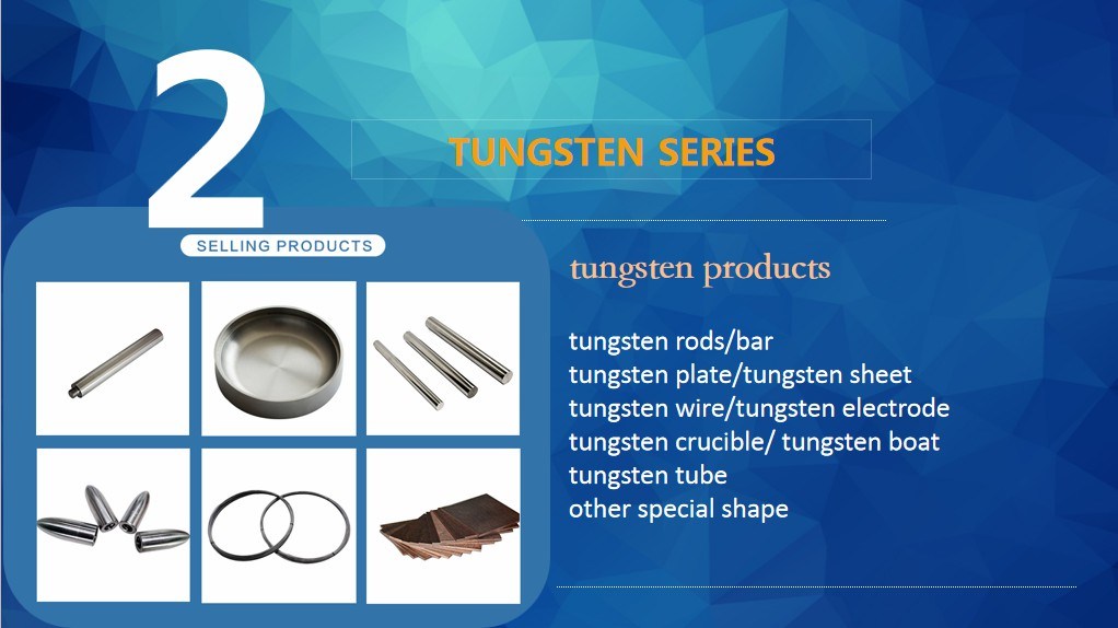High Purity 99.95% Polishing Tungsten Rod Tungsten Bar