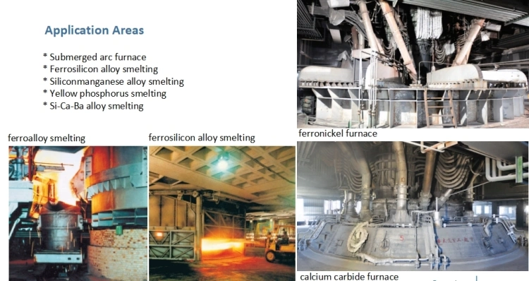 Calcium Carbide Furnaces Used Electrode Paste for Silico Manganese Smelting