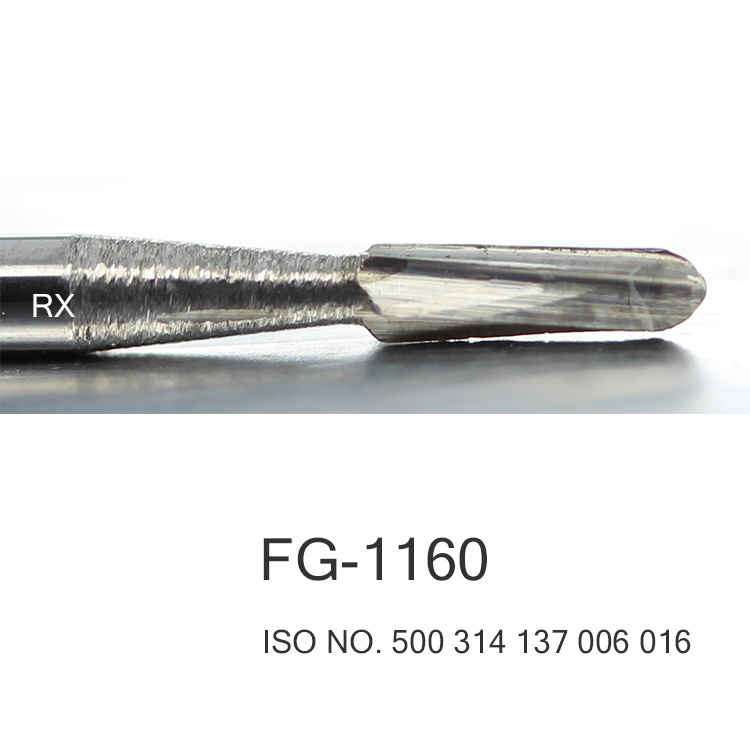 Dental Drill Bits Tungsten Carbide Burs FG-1160