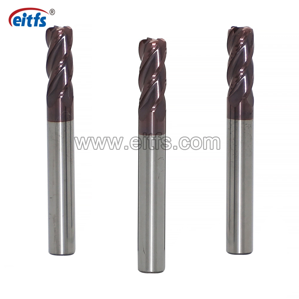 4mm R0.5 Carbide End Mill Corner Radius End Mill Milling Cutter