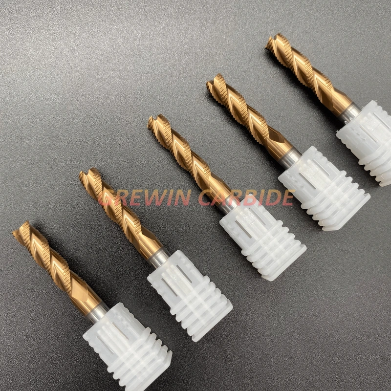 Gw Carbide - Tungsten Carbide Steel End Mill with 4 Flutes Roughing End Mill for CNC Processing System