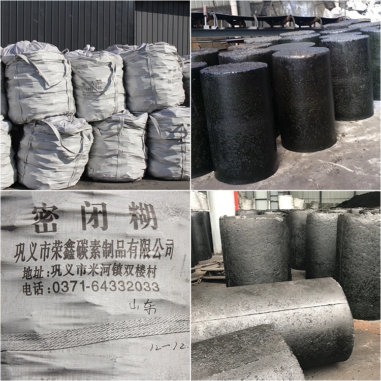 Rongxing Carbon Soderberg Electrode Paste for Ferronickel and Calcium Carbide Smelting