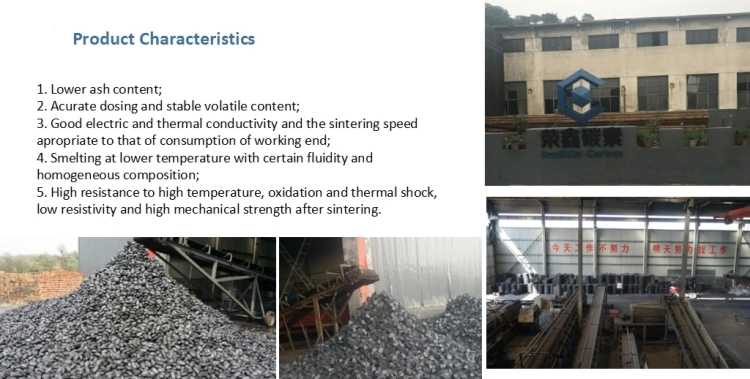 Calcium Carbide Furnaces Used Electrode Paste for Silico Manganese Smelting