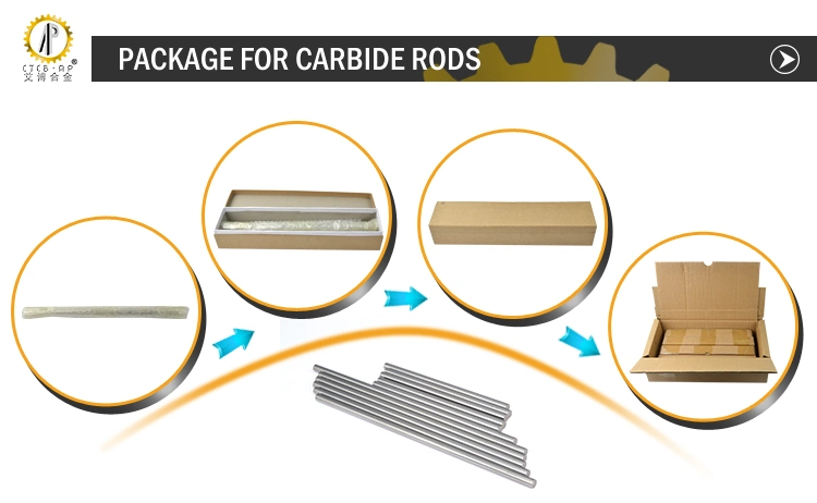 tungsten carbide drill rods tungsten solid carbide rod, blank tungsten carbide rod