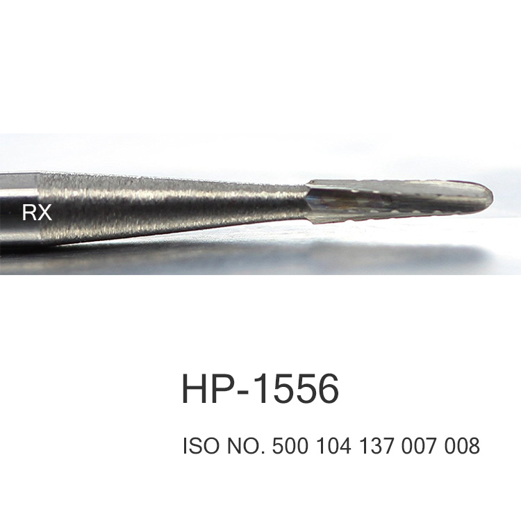 Tungsten Carbide Burs for Dental Technician's Use 44.5mm Shank HP-1556
