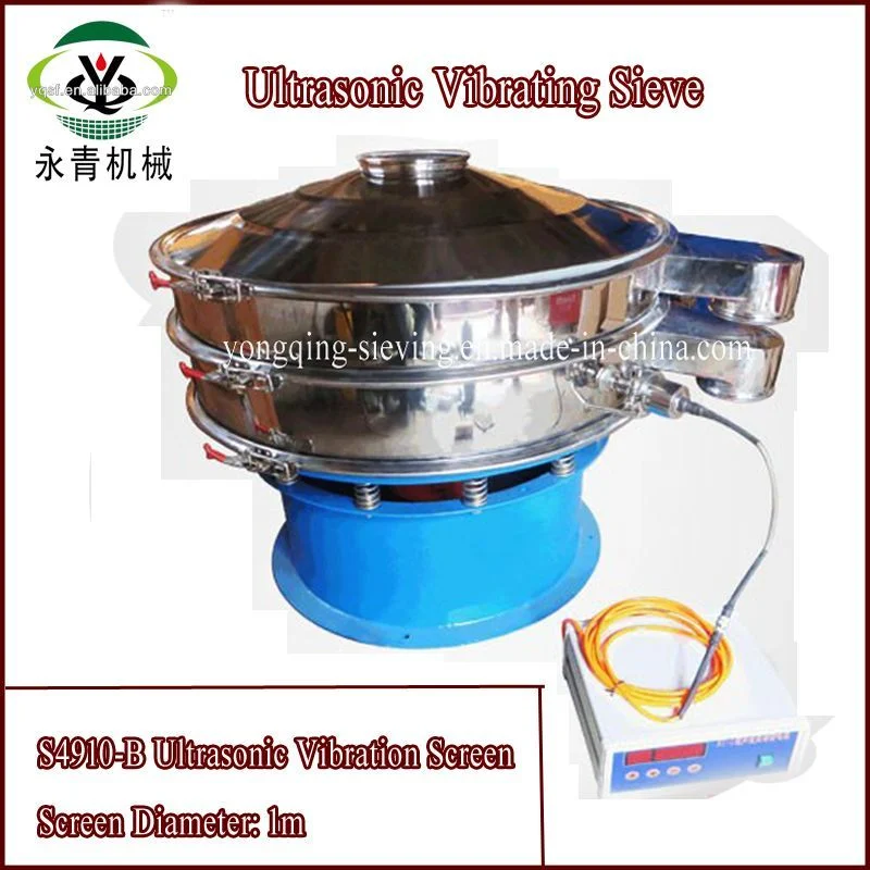 Easy Maintenance Hot Calcium Carbides Ultrasonic Vibrating Sieve (S4910b)