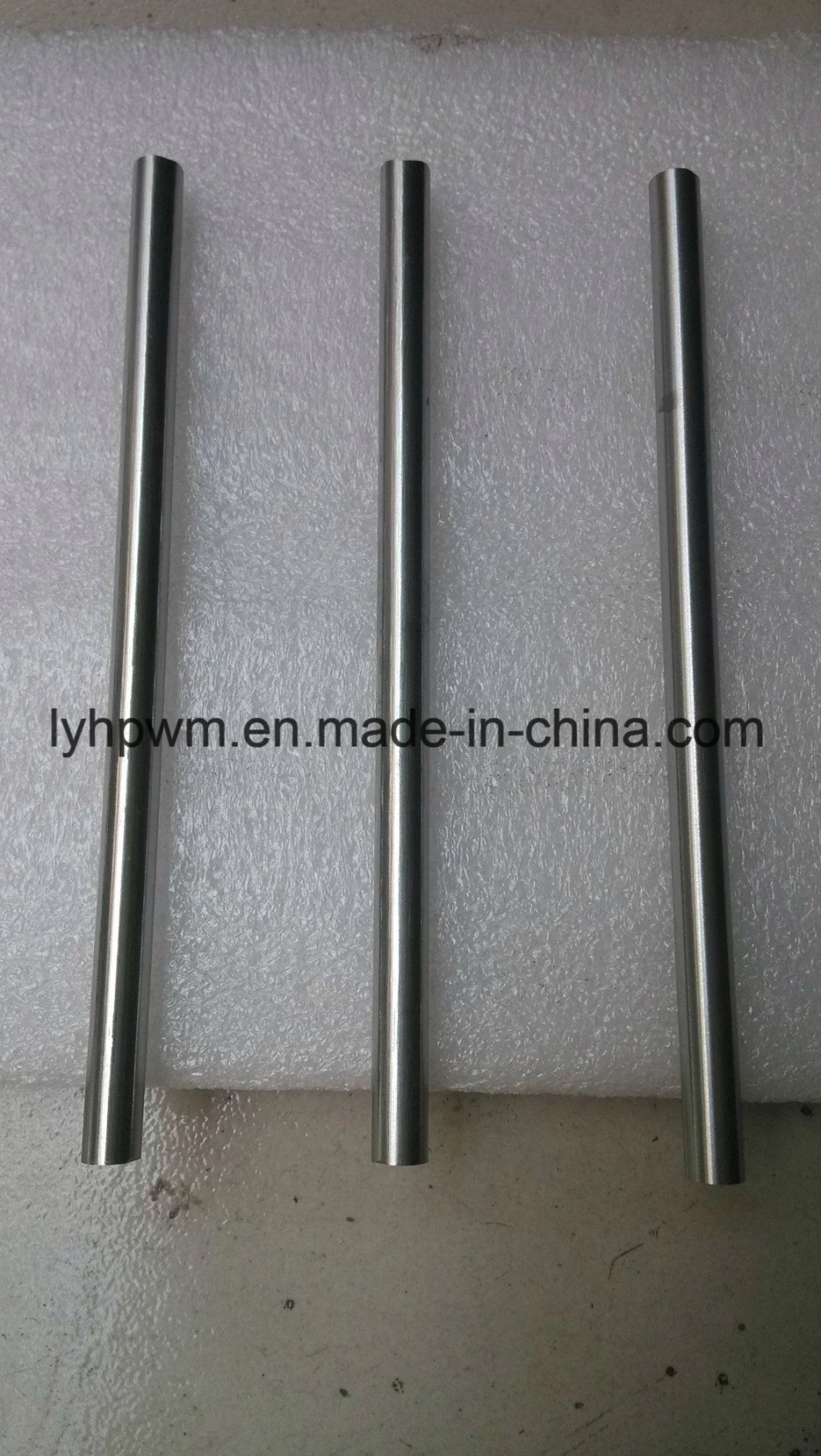 Polishing Straighted Pure Tungsten Rod/Tungsten Electrode/Tungsten Bar in High Density