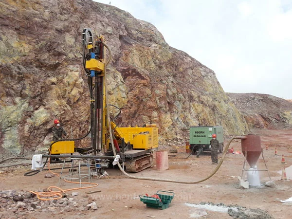 200m Rotary Core Drill Rig for Granite (HF200RC)