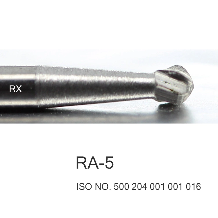 Tungsten Carbide Burs for Dentist's Use Round Shape 22.5mm Length RA-5