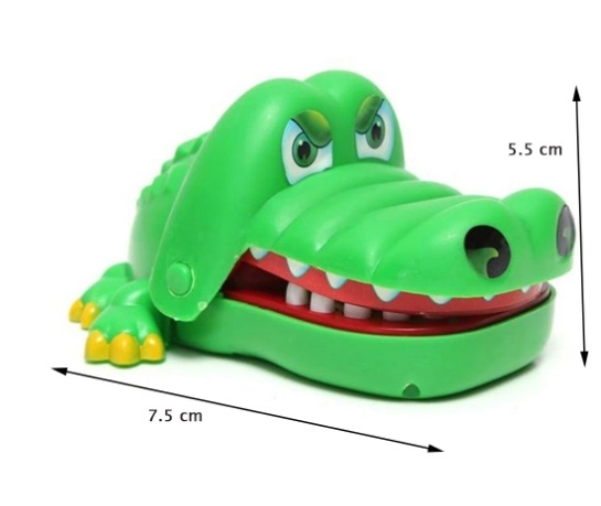 New Creative Small Size Crocodile Mouth Dentist Bite Finger Game