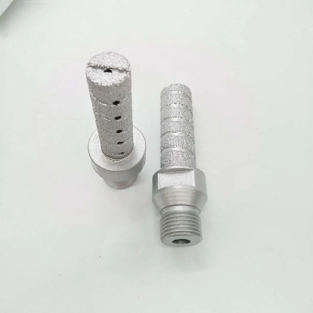Brazed Finger Bits/ Concrete Vacuum Drills for CNC Machine