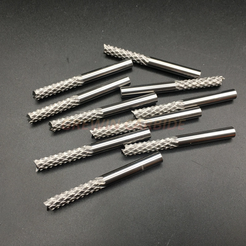Gw Carbide - Cemented Carbide End Mill / Corn Teeth CNC Milling Cutter