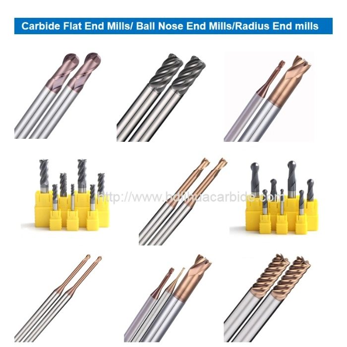 Tungsten Solid Carbide End Mills Cutter for Milling