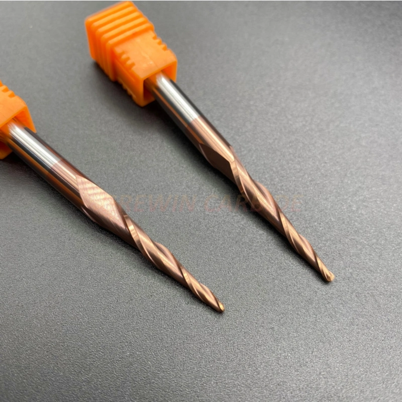 Gw Carbide-Solid Carbide Taper Ball Nose End Mill for Wood End Mill Cutting